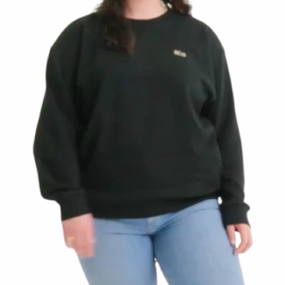 BEIS The Sweatshirt In Black, Size Small
